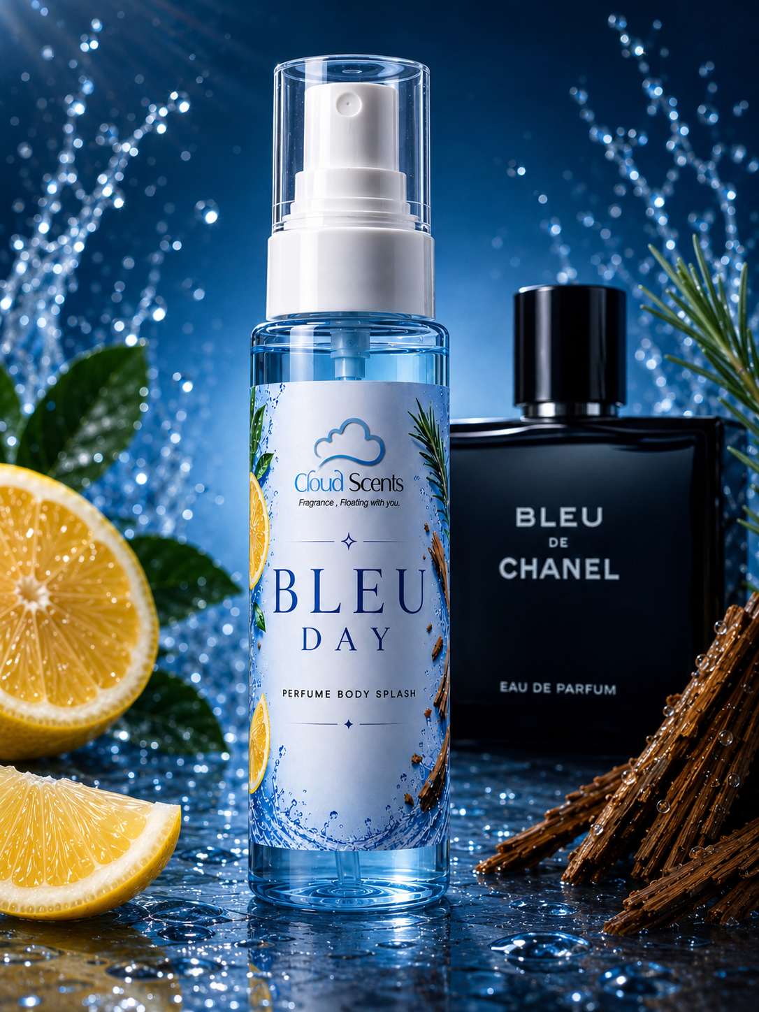 Bleu Day Body Splash For Men 120ml