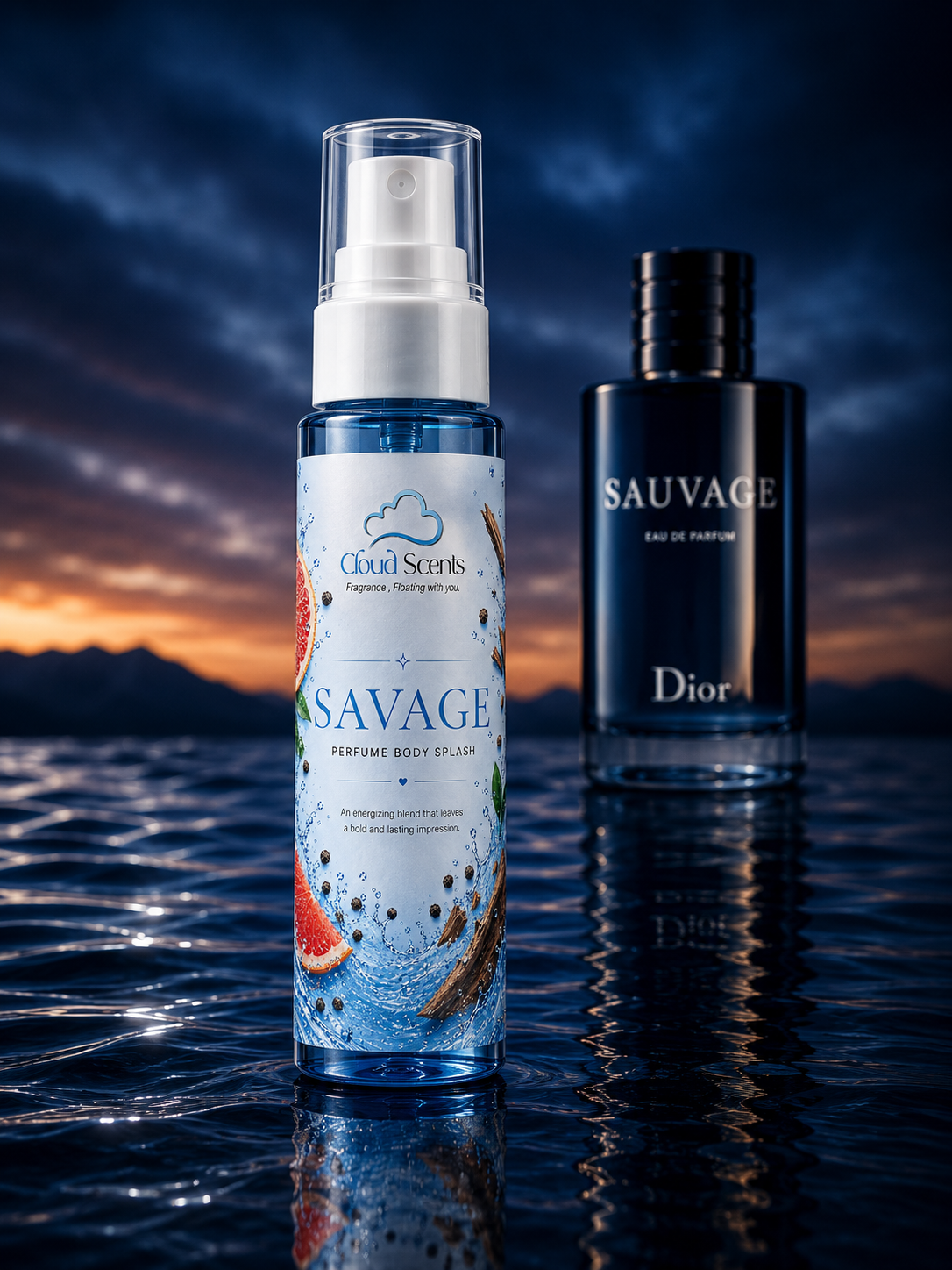 Savage Body Splash For Men 120ml