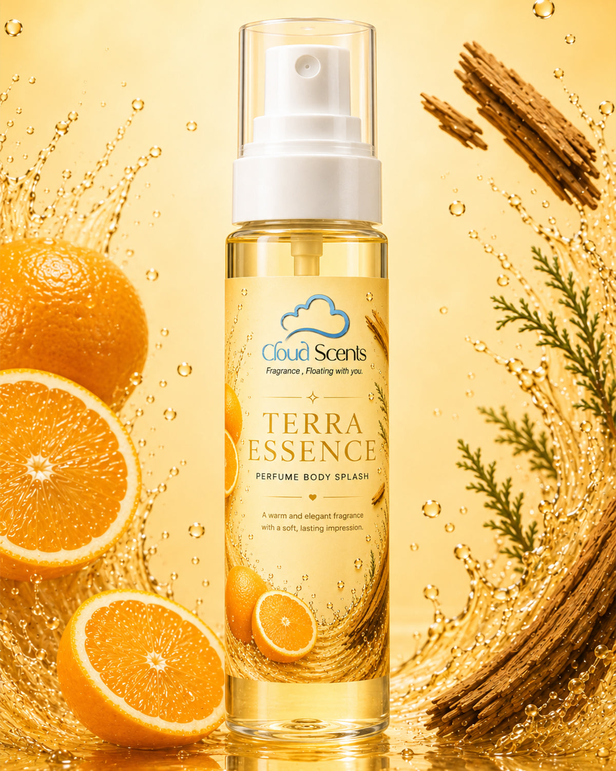 Terra Essence Body Splash For Men 120ml